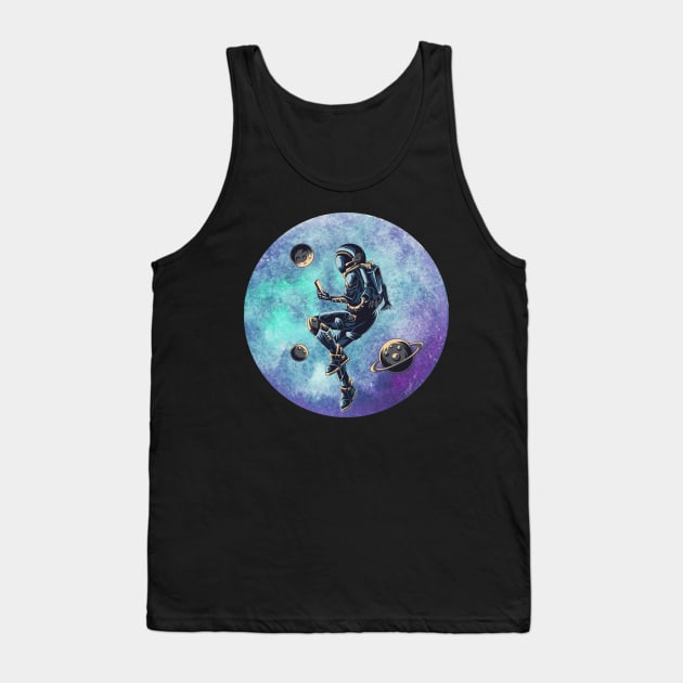 Astronaut Lover Tank Top by HobbyAndArt